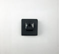 Load image into Gallery viewer, Jet Black Crystal Cabinet Knob