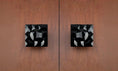 Load image into Gallery viewer, Jet Black Crystal Cabinet Knob