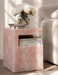 Load image into Gallery viewer, Harper Pink Onyx Stone Table