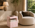 Load image into Gallery viewer, Harper Pink Onyx Stone Table