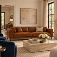 Load image into Gallery viewer, KENSIGNTON LEATHER 2 PIECE SOFA