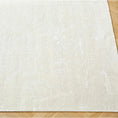 Load image into Gallery viewer, Handmade Ivory Area Rug – Modern Minimalist Neutral Rug