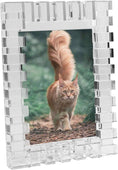 Load image into Gallery viewer, Crystal 5 x 7 Picture Frame