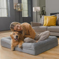 Load image into Gallery viewer, Orthopedic Washable Large Dog Bed