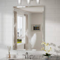 Load image into Gallery viewer, Janica Rectangle Beveled Wall Mirror Decorative Wall Accent Mirror