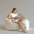 Load image into Gallery viewer, SOFA CHAIR WITH GIRL READING BOOK AND SOME SHELVING IN THE BACKGROUND