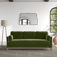 Load image into Gallery viewer, Oliva 84'' Velvet Sofa