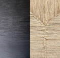 Load image into Gallery viewer, credenza up-close shot showing the materials it is made of