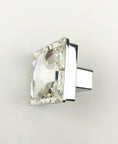 Load image into Gallery viewer, crystal knob that is square in the front