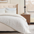 Load image into Gallery viewer, Faux Chinchilla Throw Champagne Ivory