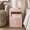 Load image into Gallery viewer, HARPER ONYX STONE TABLE close up in bedroom