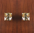 Load image into Gallery viewer, Crystal Square Knob