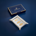 Load image into Gallery viewer, Muse Valet Tray on a blue table next to it's packaging box