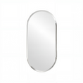 Load image into Gallery viewer, oval mirror with white background