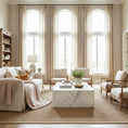Load image into Gallery viewer, pink throw blanket on sofa with corgi in a living room with high ceilings and a marble coffee table