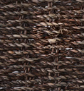 Load image into Gallery viewer, wicker basket for stairs close-up of basket weave