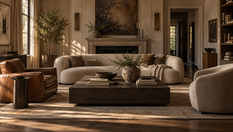 HOW TO MIX MISMATCHED FURNITURE FOR A COHESIVE ROOM