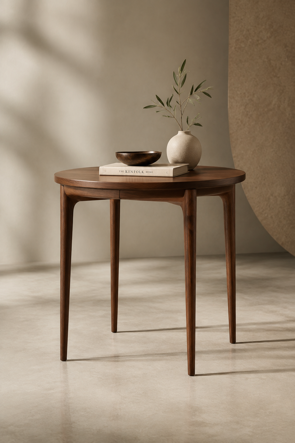 BROWN ESPRESSO TABLE
