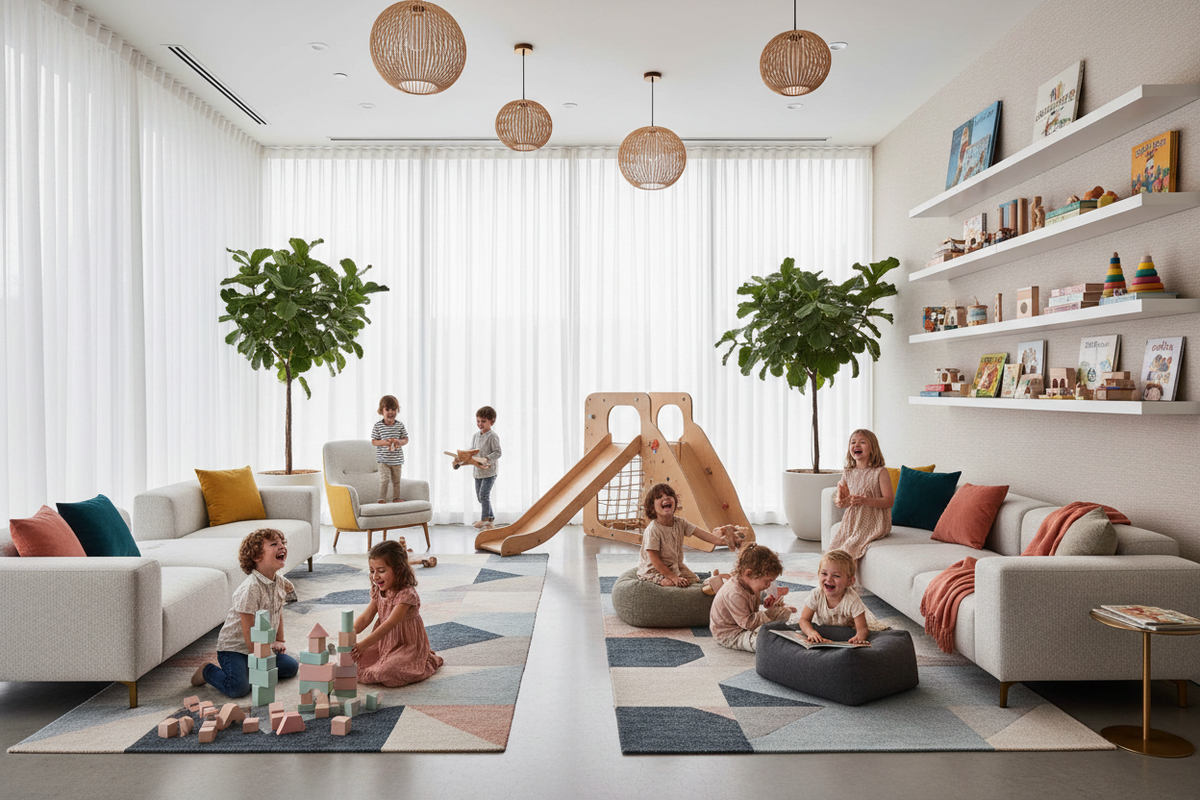 PLAYROOM WITH KIDS