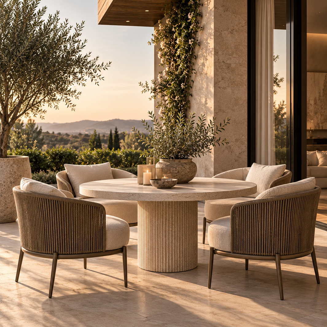 round table outdoors