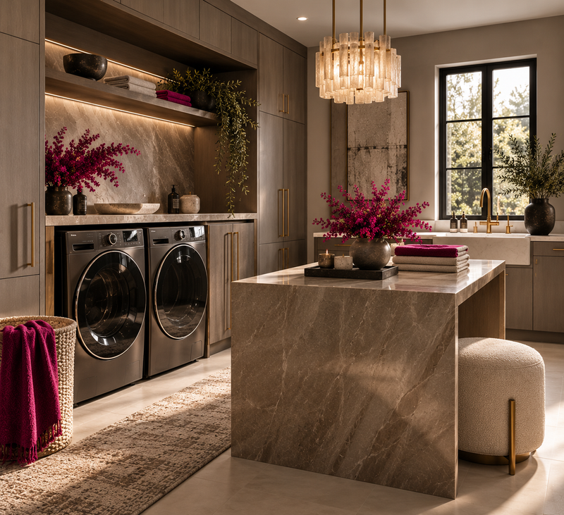 LUXURY LAUNDRY ROOM DESIGN SECRETS