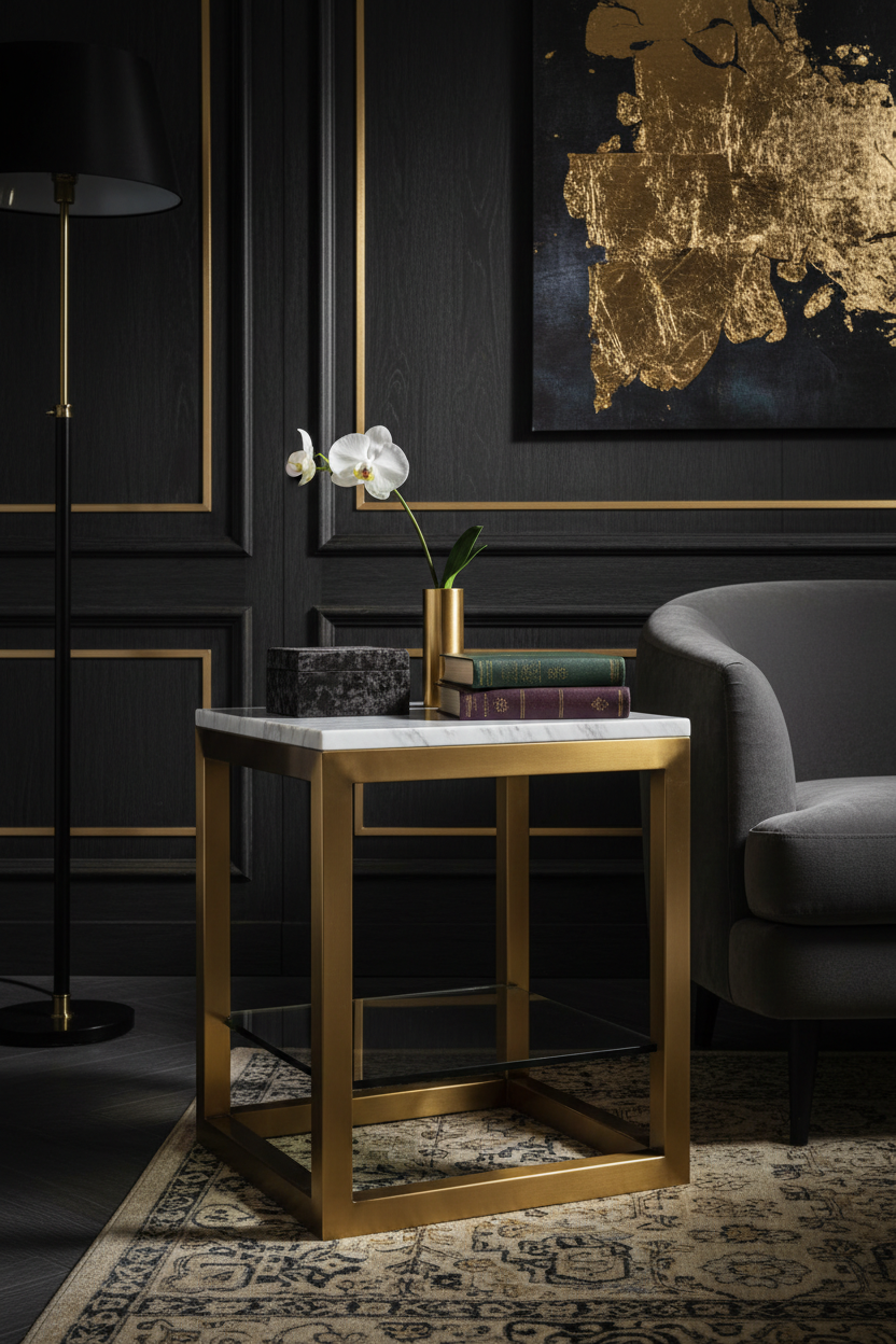 LUXURY SIDE TABLE