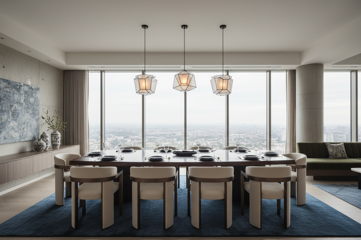 dining room with table and chairs