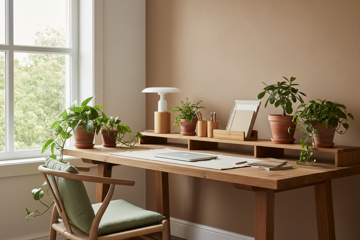 SUSTAINABLE ECO-FRIENDLY WORKSPACE
