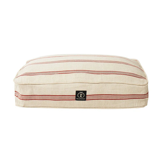 Leonard Striped Cotton Pet Bed