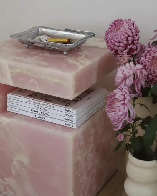 Pink Onyx Nightstand