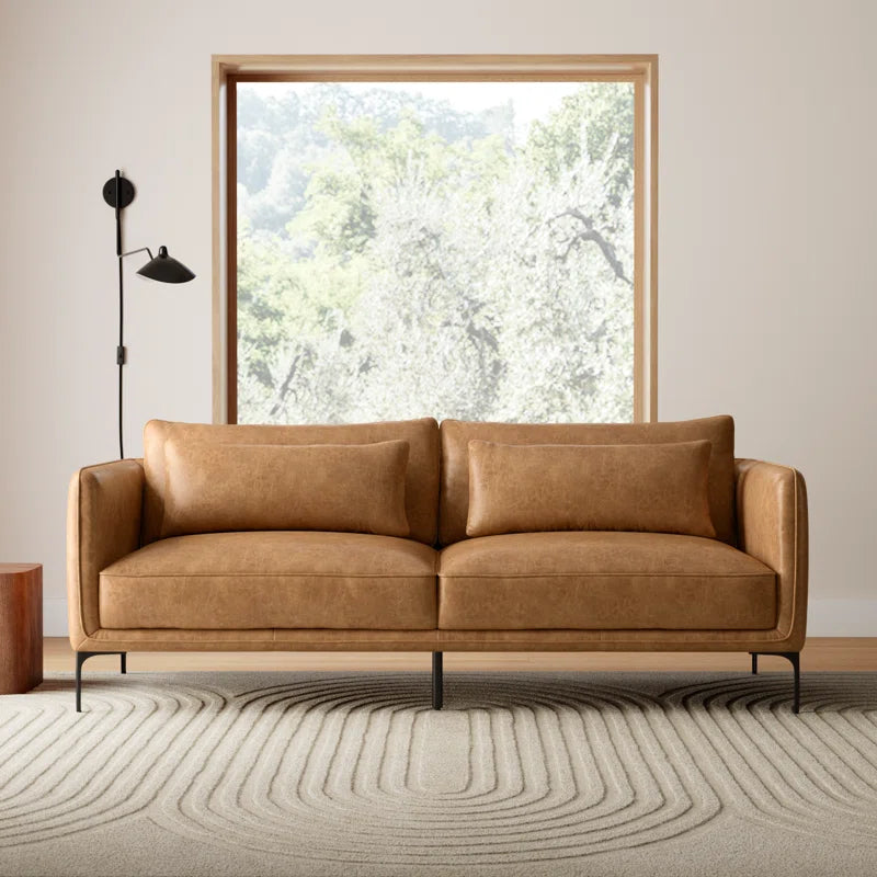 Rae Leather Sofa