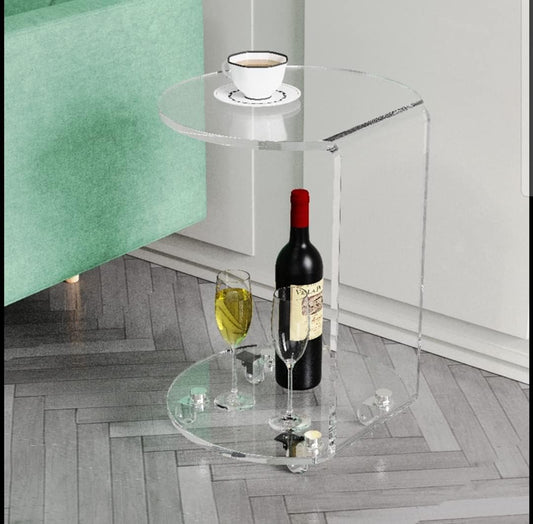 Acrylic Side Sofa Table