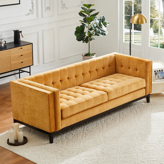 Chenille Velvet Living Room Sofa