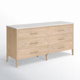 Load image into Gallery viewer, Isa Dresser with Marble Top
