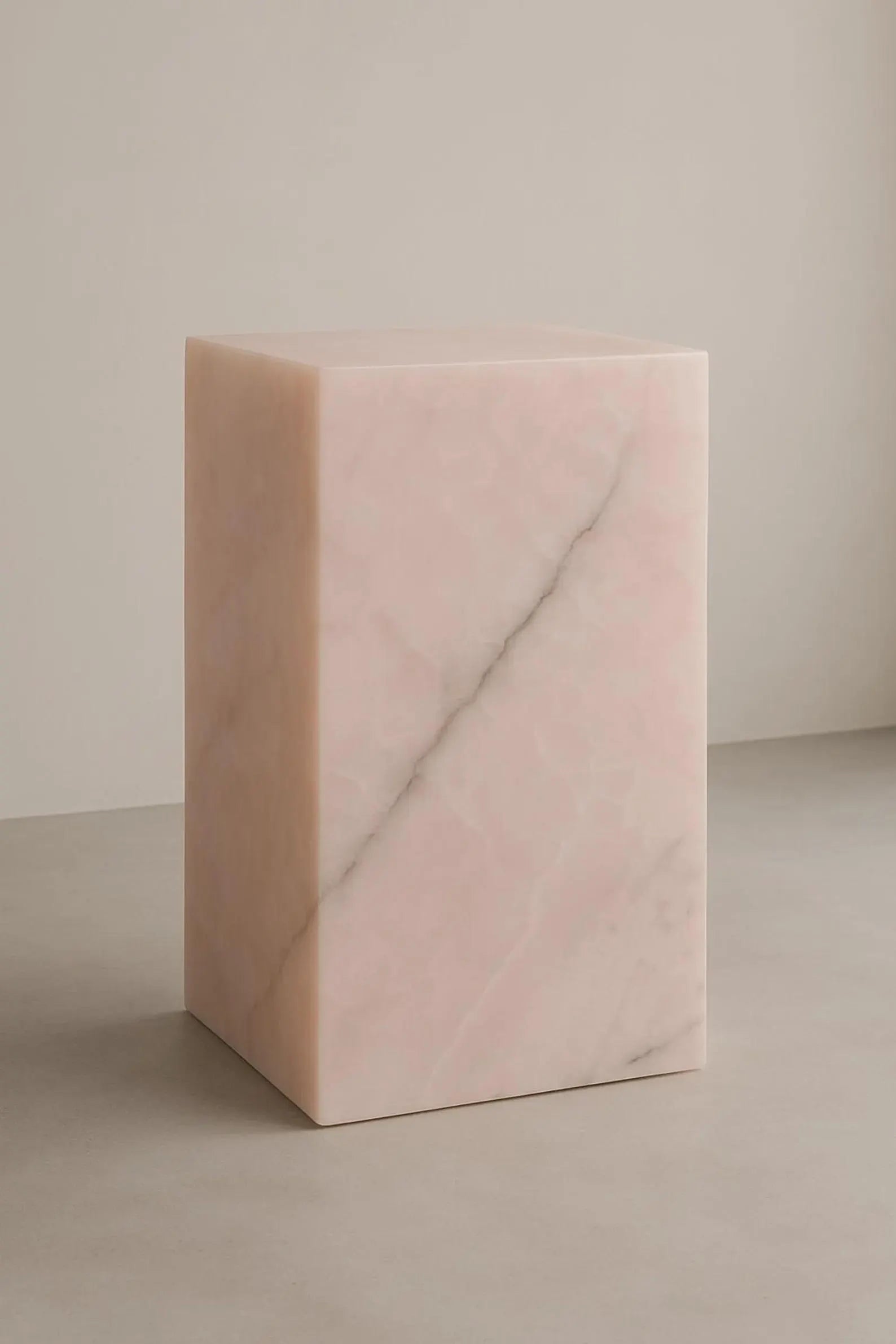 Emma Pink Onyx Table