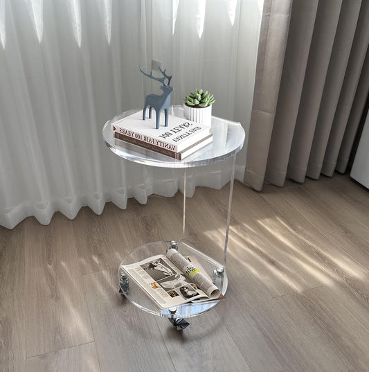Acrylic Side Sofa Table
