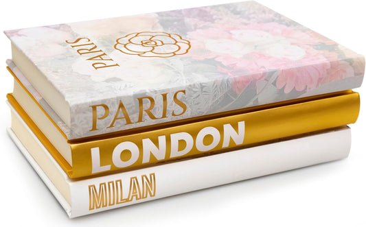 FASHION DESIGNER DECORATIVE BOOKS
