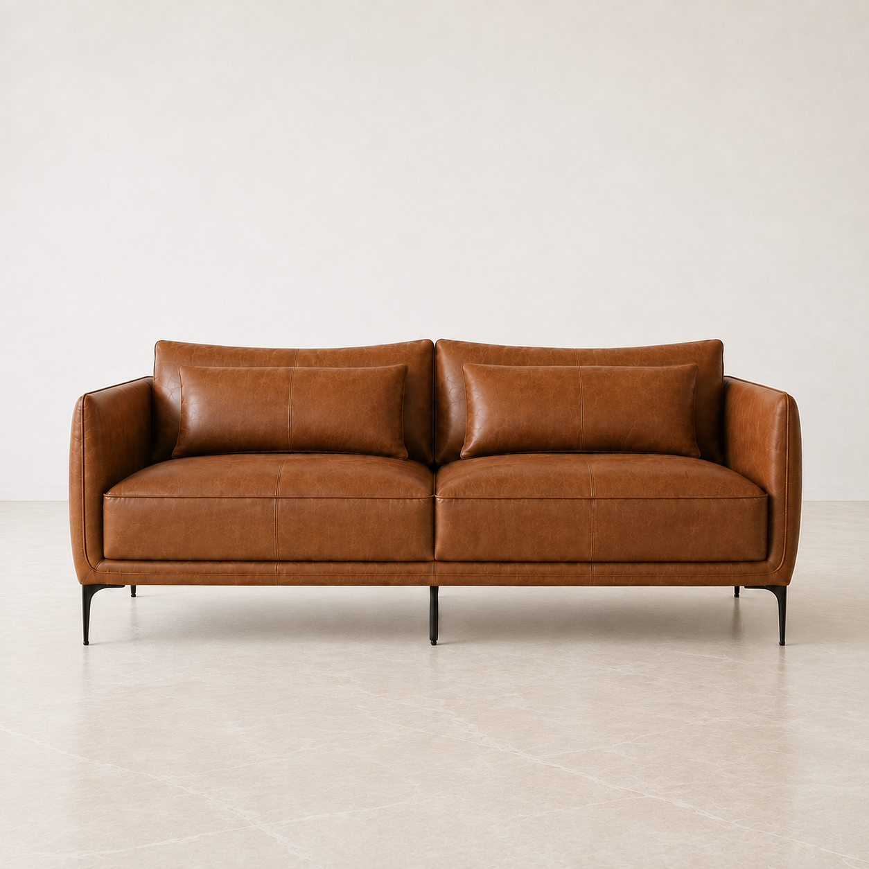 2 piece sofa in studio