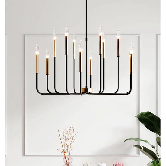 Jassel 12 - Light Chandelier(40")