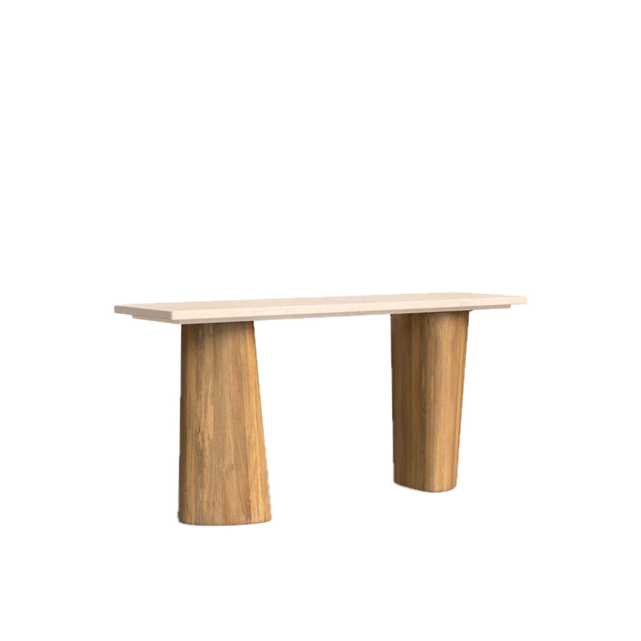 Ettinger Stone Top Console Table 65"