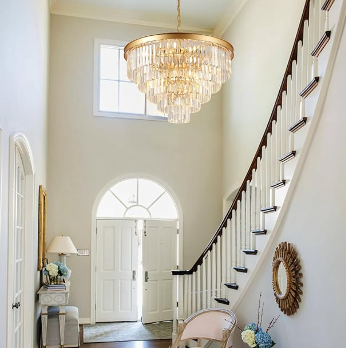 Gold Crystal Chandeliers 30’’