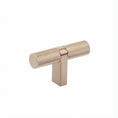 Load image into Gallery viewer, Knurled Cabinet T-Knob 2-1/4" Pull

