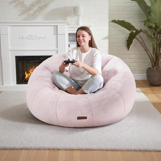 Pink Comfy Sofa Chair