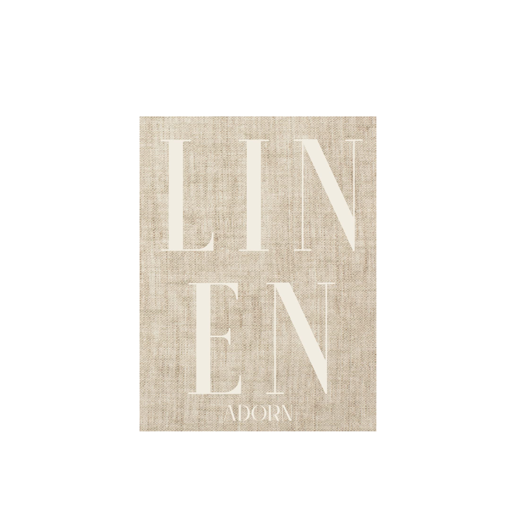 Linen Adorn Coffee Table Book
