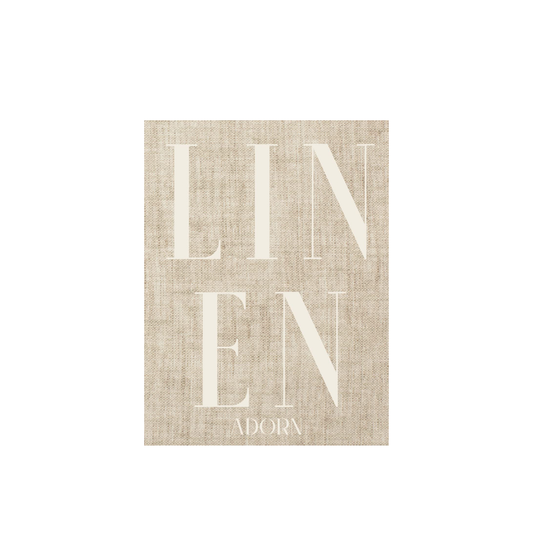 Linen Adorn Coffee Table Book