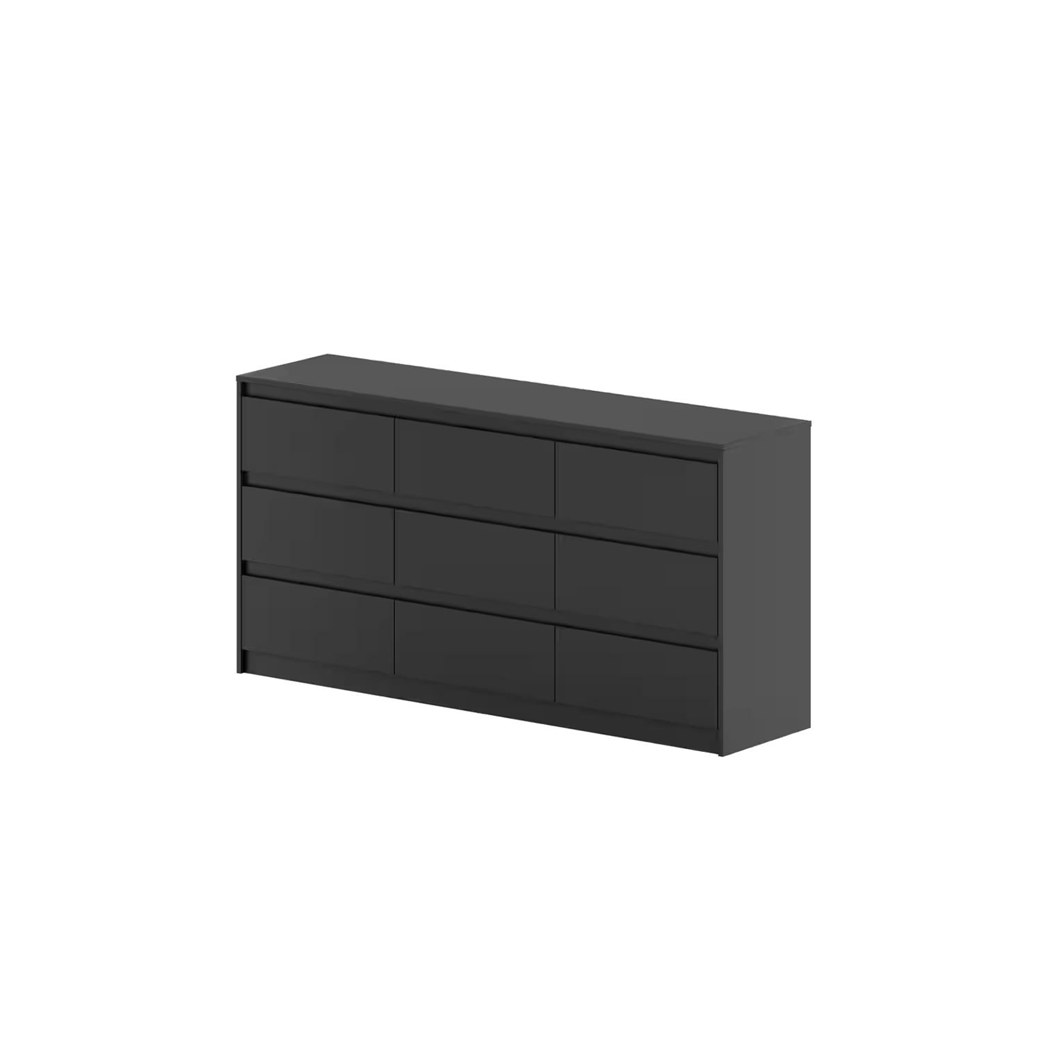 Black Wood Dresser