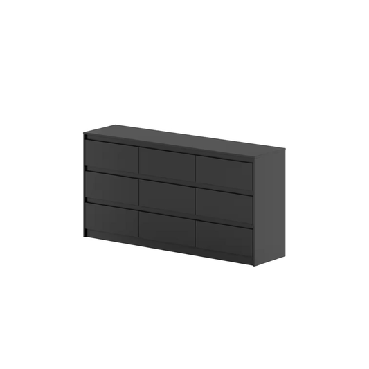Black Wood Dresser