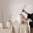 Load image into Gallery viewer, Large White Ceramic Vase
