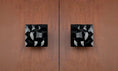 Load image into Gallery viewer, Jet Black Crystal Cabinet Knob
