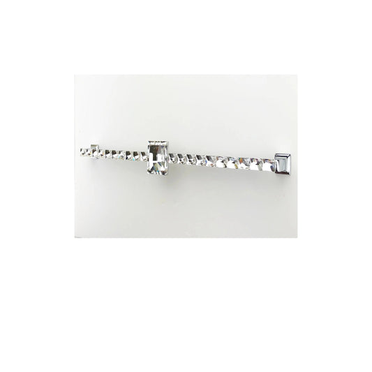 12" Crystal Drawer Pull